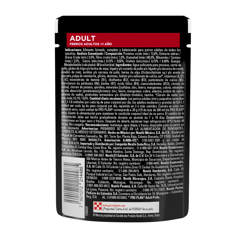 Pro Plan Pouch Adulto Pollo en Salsa