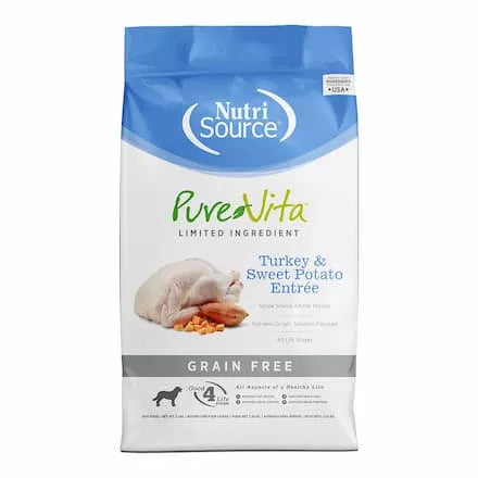 NUTRI SOURCE PURE VITA PAVO Y CAMOTE ENTREÉ