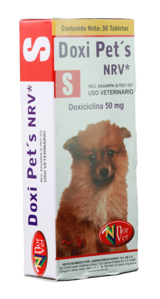 DOXI PETS S NRV 50mg - 30 Tabletas