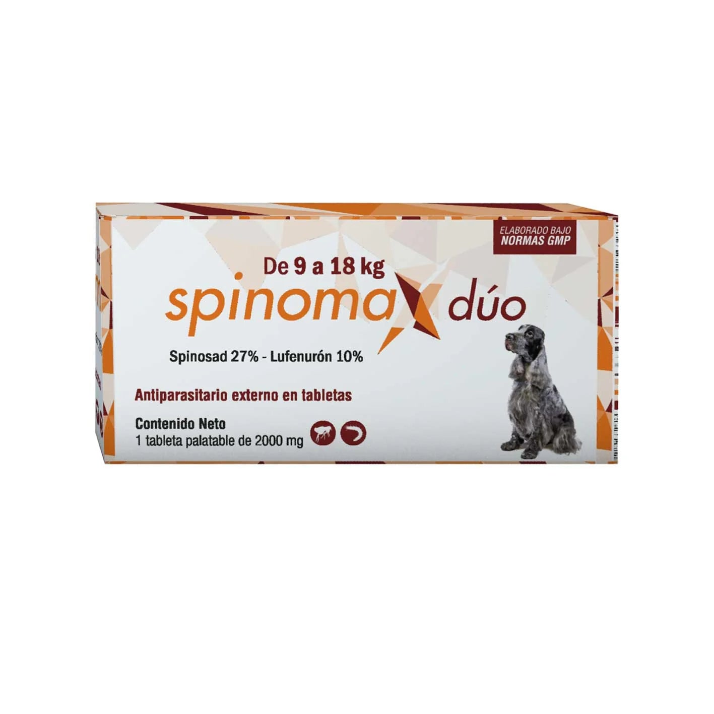 SPINOMAX DÚO ZOOVET PARA PERROS DE 9KG A 18KG (Antiparasitario externo)