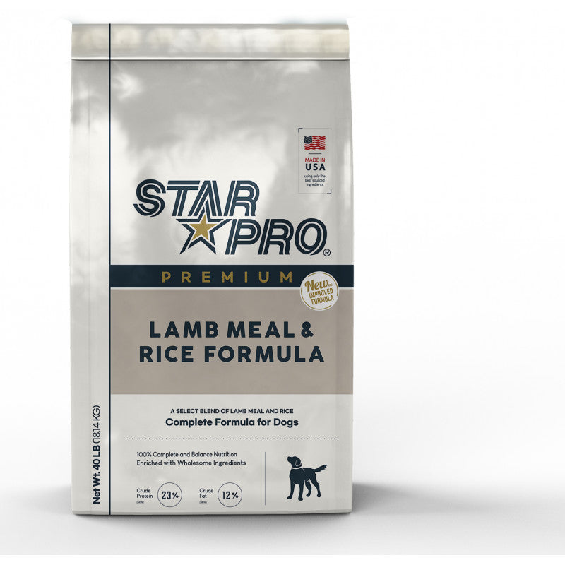 STAR PRO PREMIUM CORDERO Y ARROZ 40 lbs