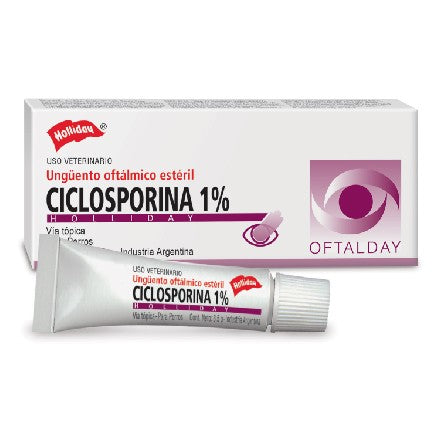 CICLOSPORINA 1% OFTALDAY (Oftalmológicos)