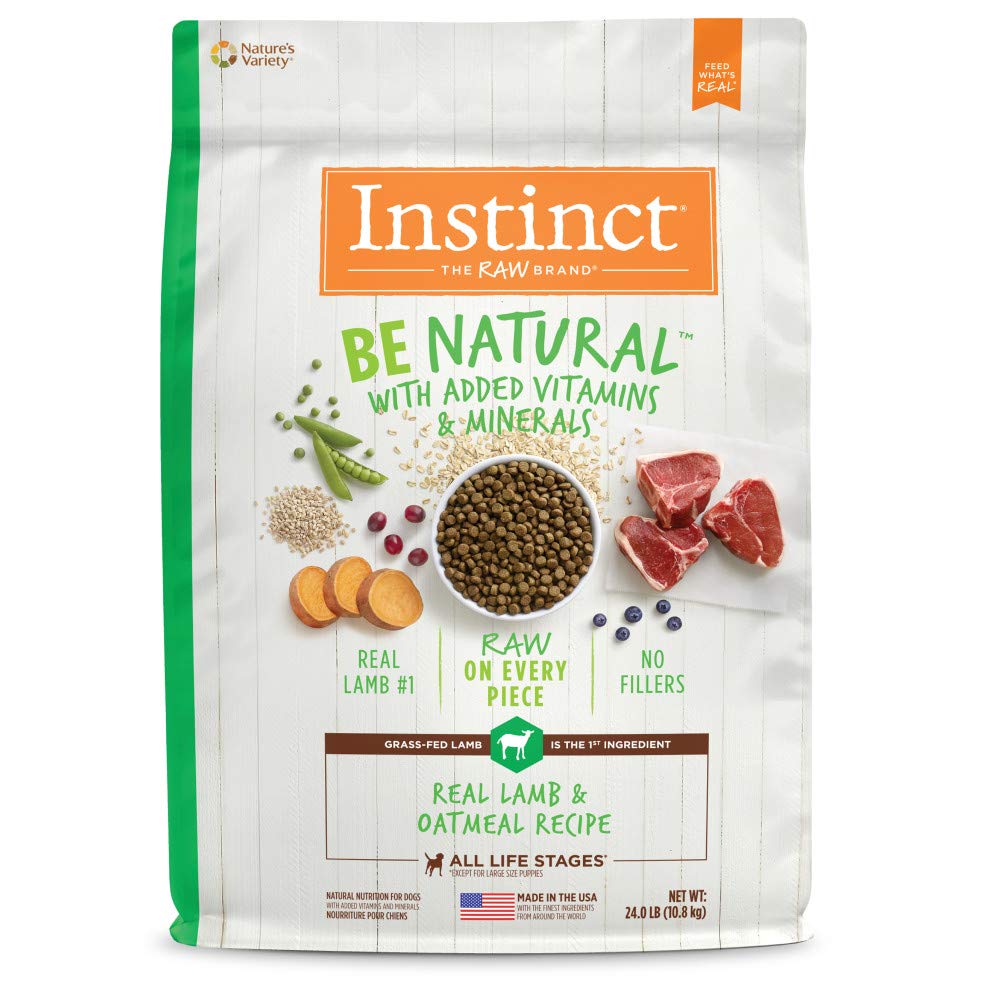INSTINCT BE NATURAL LAMB & OATMEAL FOR DOGS