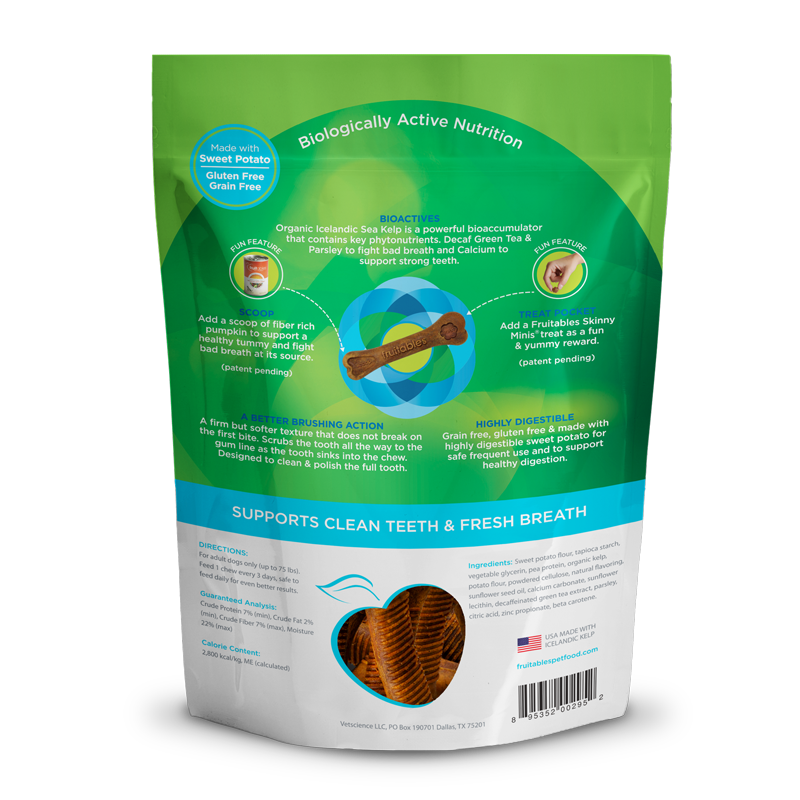 BIOACTIVE FRESH MOUTH MEDIUM DOG TREAT 10.8 OZ