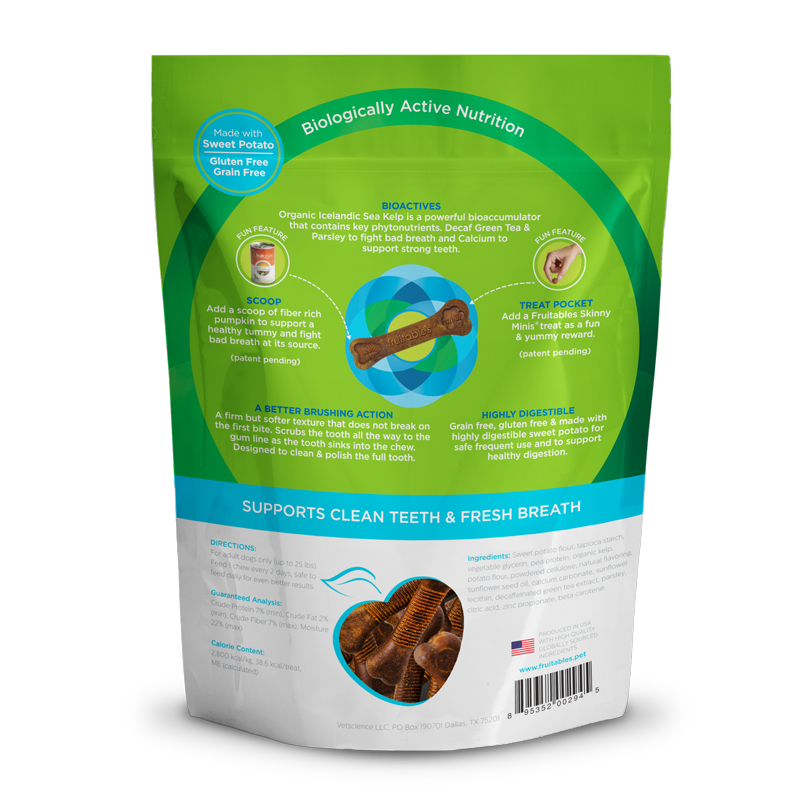 BIOACTIVE FRESH MOUTH SMALL DOG TREAT 7.3 OZ