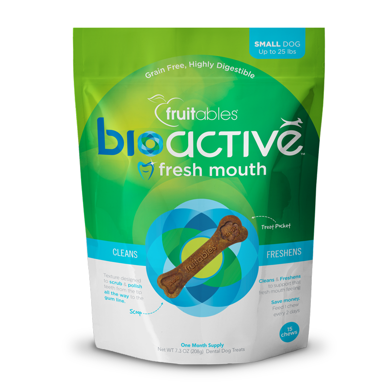 BIOACTIVE FRESH MOUTH SMALL DOG TREAT 7.3 OZ
