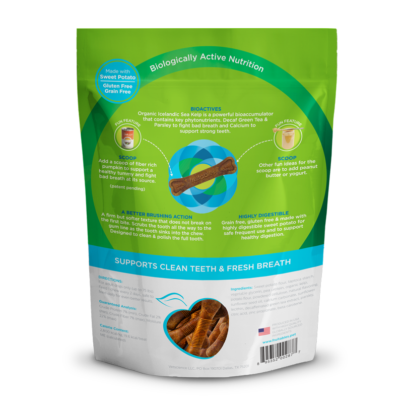 BIOACTIVE FRESH MOUTH TINY DOG TREAT 5.43 OZ
