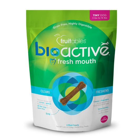 BIOACTIVE FRESH MOUTH TINY DOG TREAT 5.43 OZ
