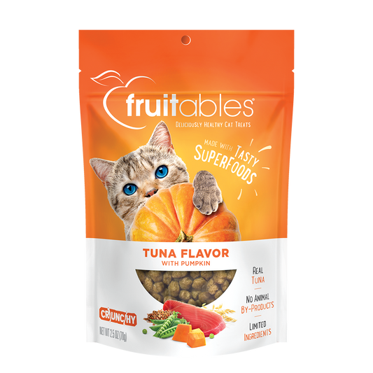 FRUITABLES CAT TREATS TUNA WITH PUMPKIN - ATÚN CON CALABAZA