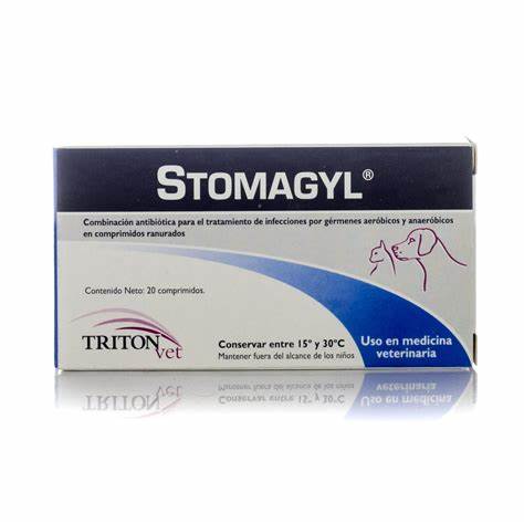 STOMAGYL 20 TABLETAS (antibiótico)