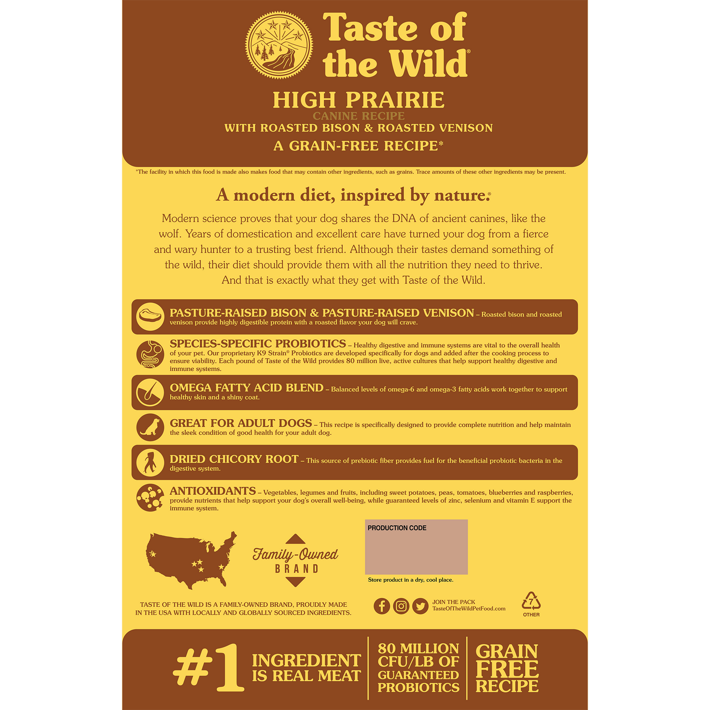 TASTE OF THE WILD HP BISONTE Y VENADO ASADO