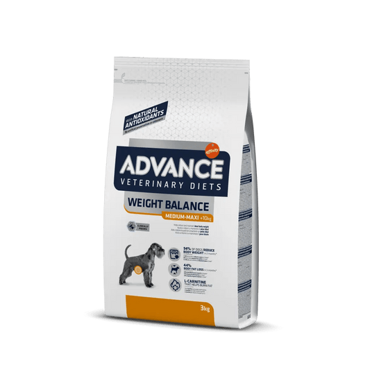 ADVANCE VETERINARY DIETS DOG WEIGHT BALANCE MEDIUM Y MAX