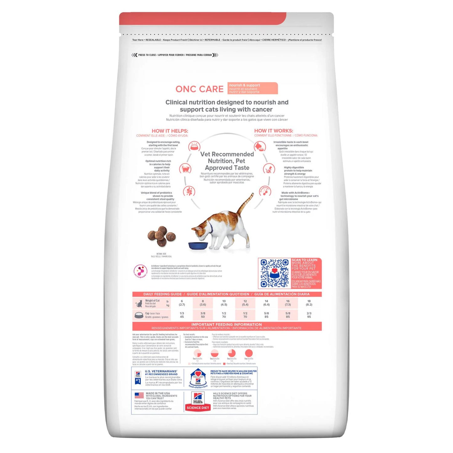 HILL´S PD ONC CARE FELINO