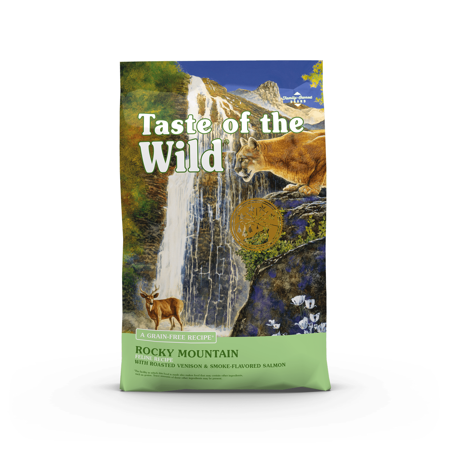 TASTE OF THE WILD ROCKY MOUNTAIN FELINE RECIPE VENADO ASADO Y SALMON AHUMADO