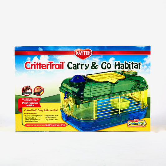 CRITTER TRAIL CARRY & GO HABITAT  HÁBITAT PEQUEÑO Y PORTATIL