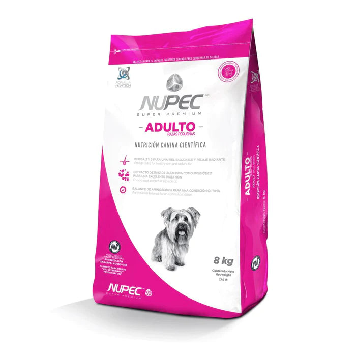 ALIMENTO NUPEC  PARA PERRO ADULTO RAZA PEQUEÑA