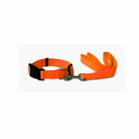 COMBO COLLAR Y JALADOR NEON – NARANJA NEON