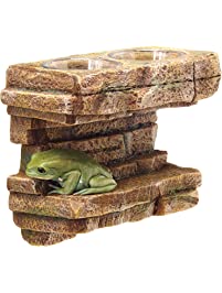 ROCA DECORATIVA LATERAL CON COMEDEROS ZILLA