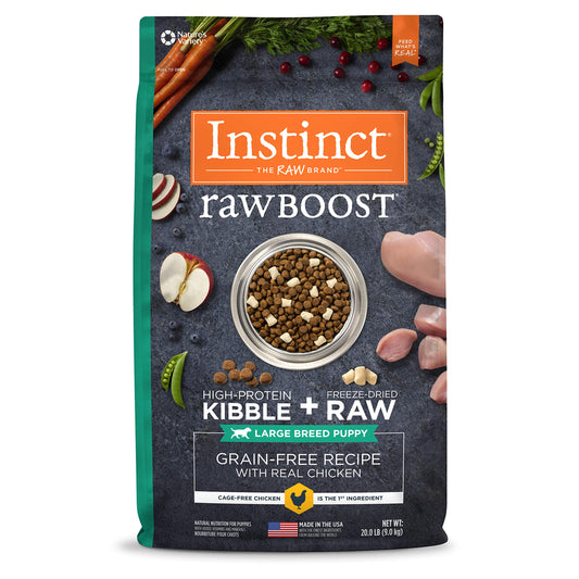 INSTINCT RAW BOOST GRAIN-FREE CHICKEN - FOR PUPPIES
