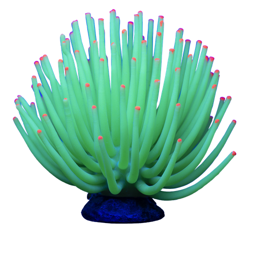 GLOFISH ORNAMENT - ANEMONA AMARILLA