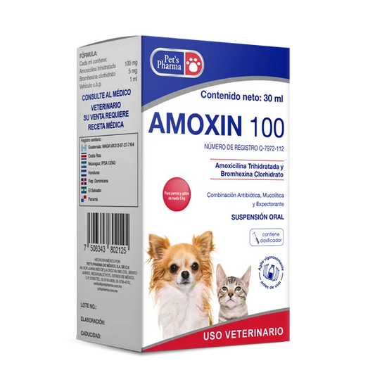 AMOXIN 100 30 ML (antibiotico)
