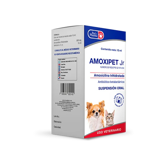 AMOXIPET JR. 15 ML (antibiótico)