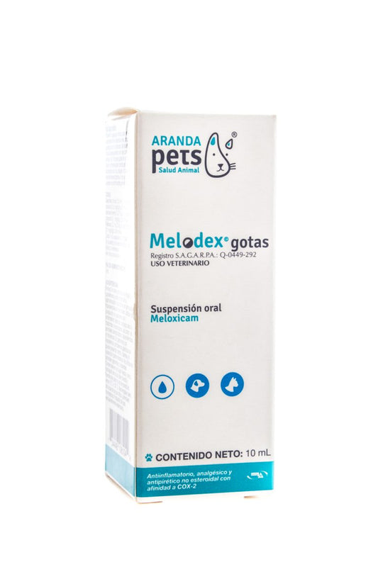 MELODEX GOTAS 10 ML (ANALGESICO,  ANTIINFLAMATORIO Y  ANTIPIRETICO)