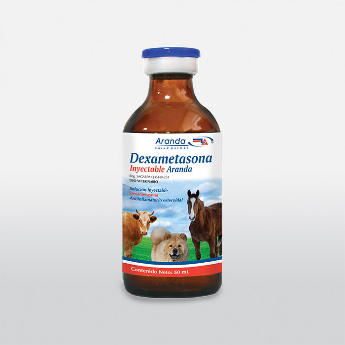 DEXAMETASONA INYECTABLE ARANDA 50 ML (ANTIINFLAMATORIOS-ANALGESICOS Y ANTIPIRETICOS)