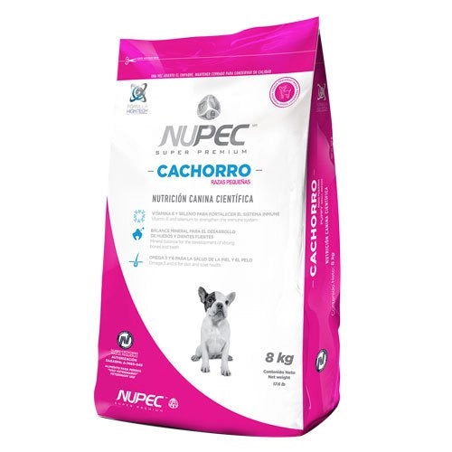 ALIMENTO NUPEC PARA PERRO CACHORRO RAZA PEQUEÑA