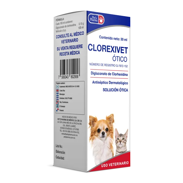 CLOREXIVET ÓTICO 30 ML (Óticos)