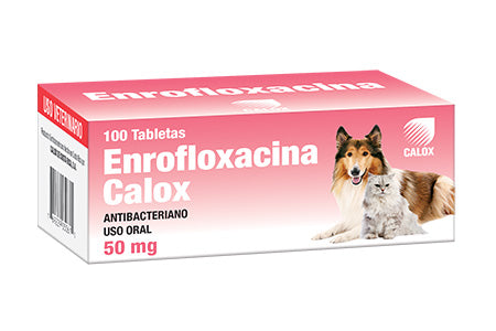 ENROFLOXACINA CALOX 50MG
