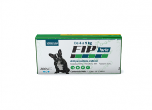 FIP FORTE PARA PERROS DE 4KG HASTA 9KG (pipeta desparasitante externo)