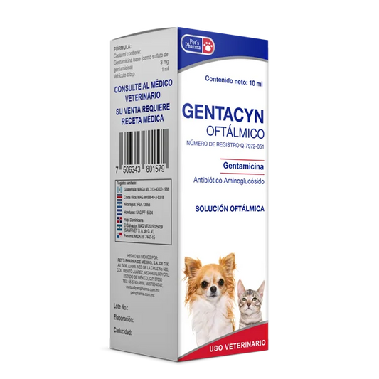 GENTACYN OFTÁLMICO 10 ML (Antibiótico)