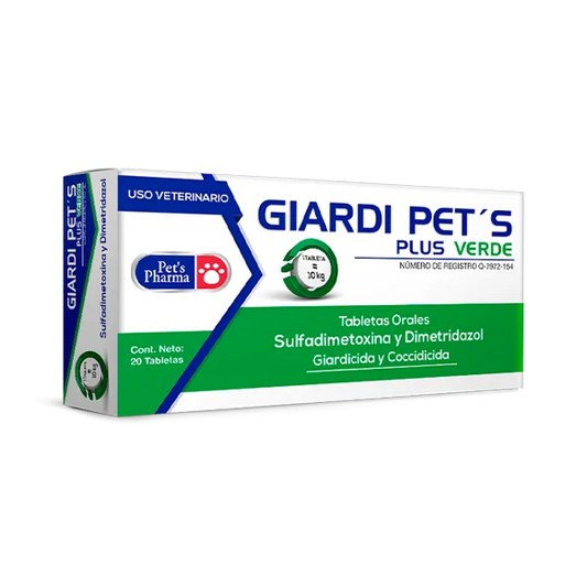 GIARDI PETS PLUS VERDE 20 TABS