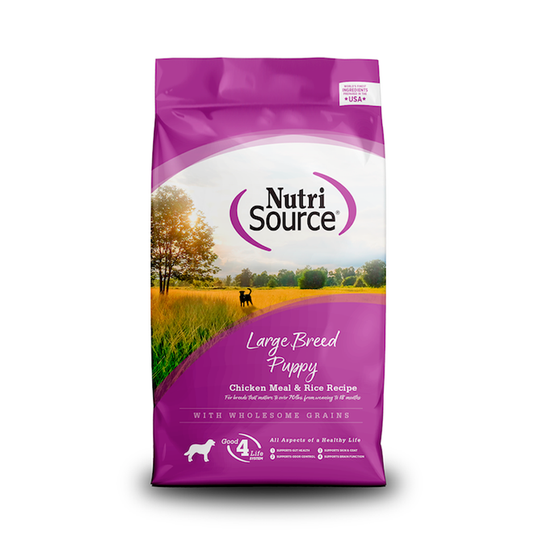 NUTRI SOURCE CACHORRO RAZAS GRANDES (POLLO Y ARROZ)