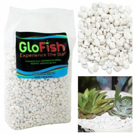 GLOFISH GRAVA CON PIEDRAS FLUORESCENTES - 5 LIBRAS