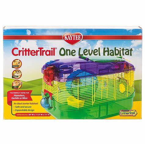 CRITTER TRAIL ONE LEVEL HABITAT HÁBITAT BASICO DE UN NIVEL - COLORES