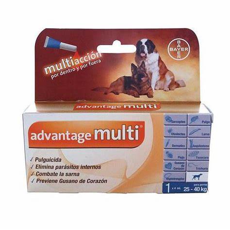 Advantage Multi Dog De 25 a 40 kg (1 Pipeta)