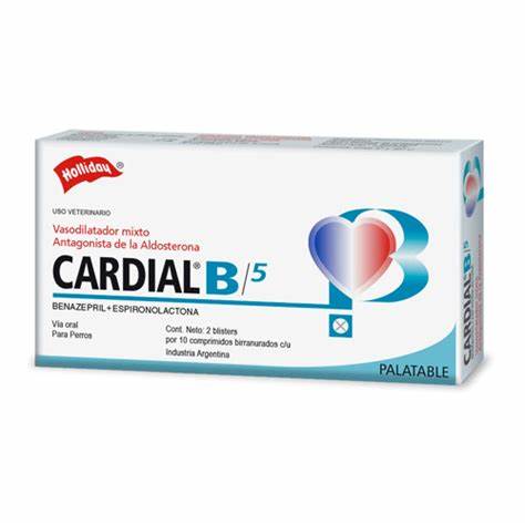 CARDIAL B  5 MG (Cardiológicos)