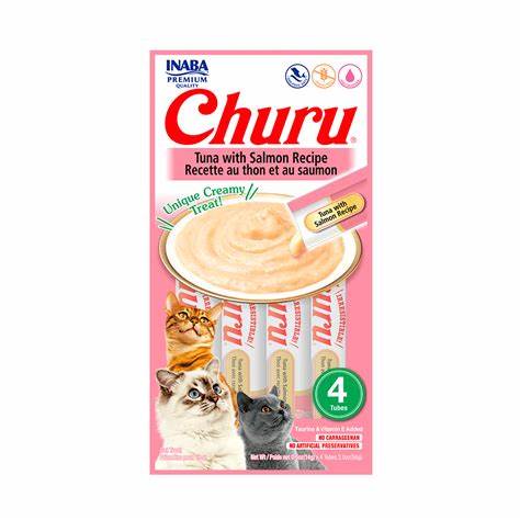 CHURU TUNA WITH SALMON RECIPE - 4 TUBOS