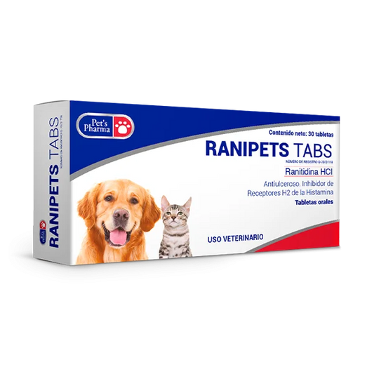 RANIPETS  TABLETAS (Ranitidina)
