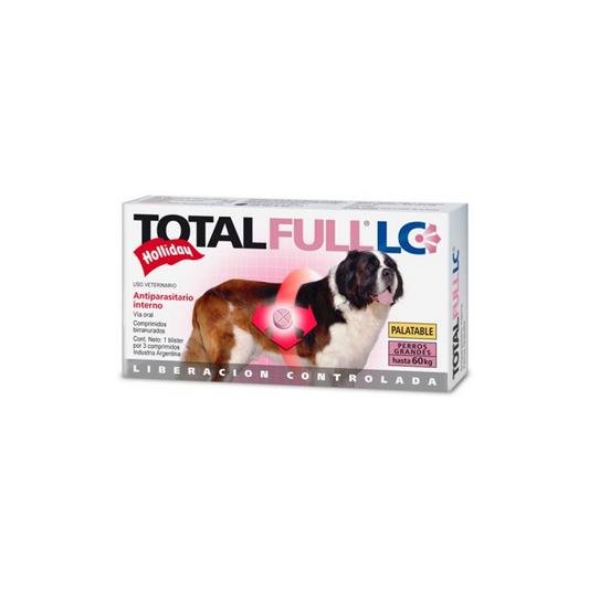 TOTAL FULL LC PERROS  GRANDES HASTA 60KG (Desparasitante)