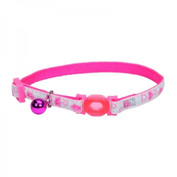 COLLAR SAFE CAT GLOW – ROSA PRINCESS