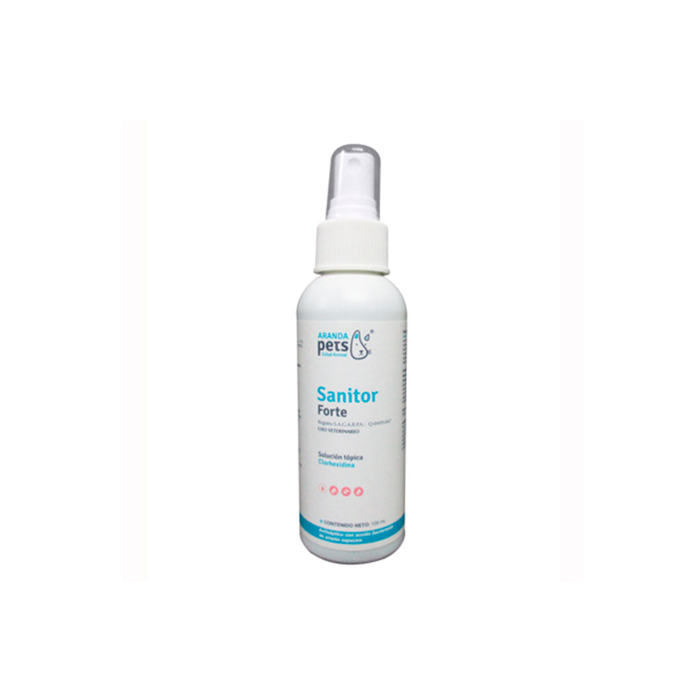 SANITOR FORTE 120 ML ARANDA PETS (ANTISEPTICOS-CICATRIZANTE)