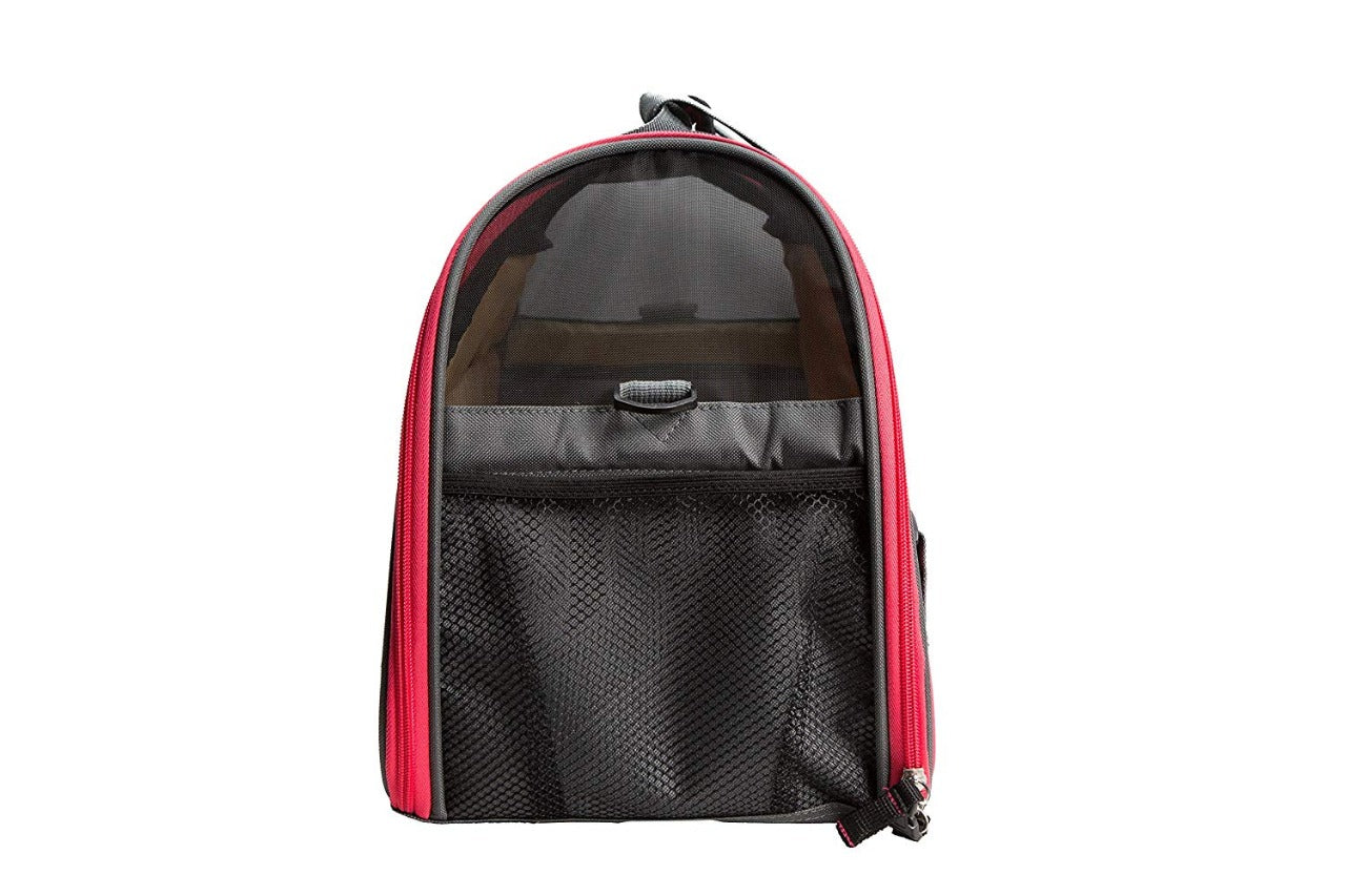 TRANSPORTADORA BERGAN® COMFORT (Negro y Fucsia)