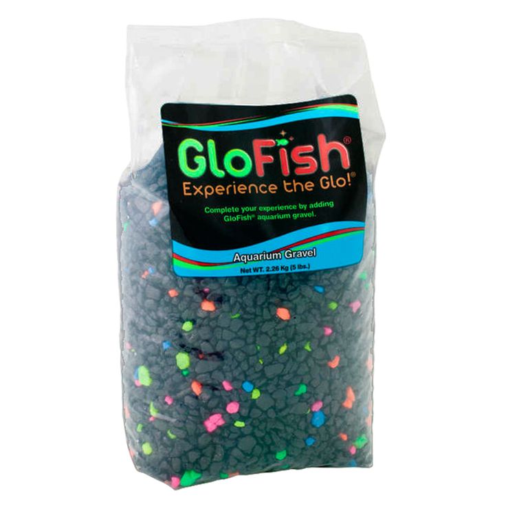 GLOFISH GRAVA CON PIEDRAS FLUORESCENTES - 5 LIBRAS