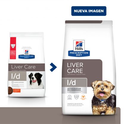 Hill's Prescription Diet L/D Liver Care Canine 17.6 lbs.