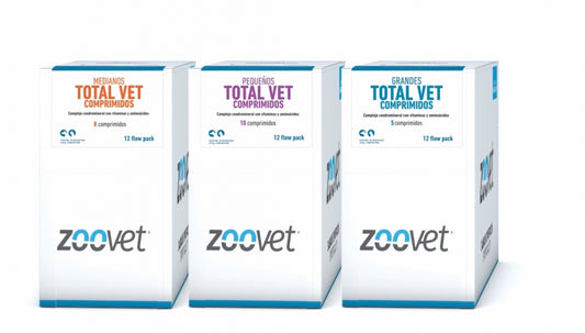 TOTAL VET COMPRIMIDOS ZOOVET (vitaminas)