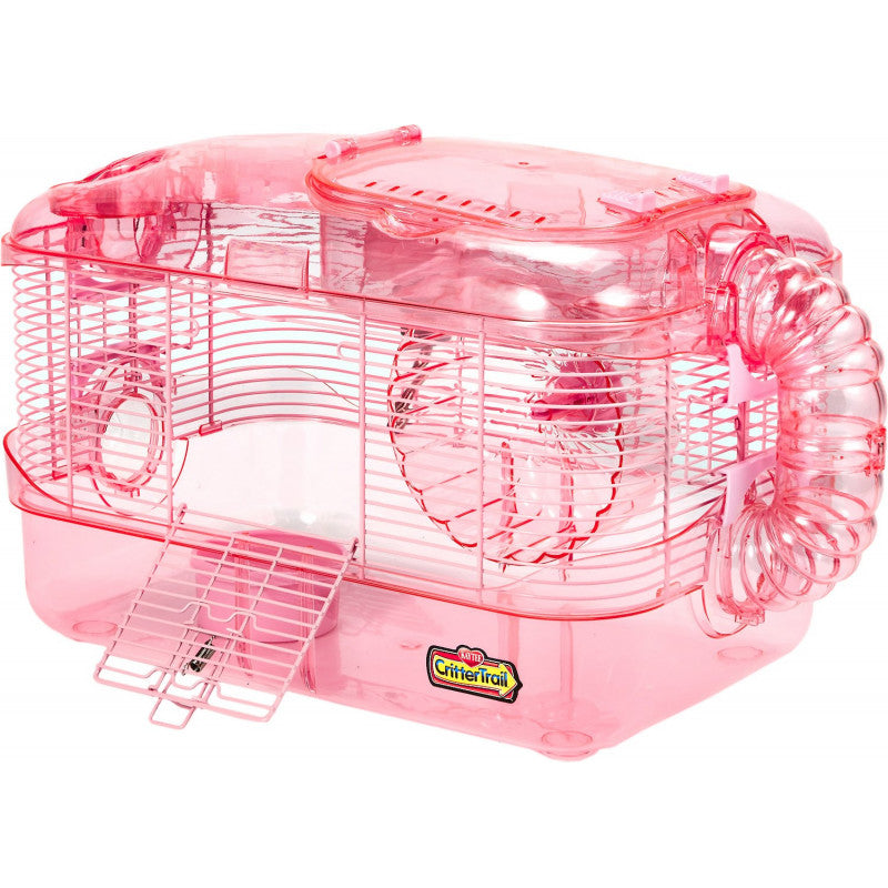 CRITTER TRAIL ONE LEVEL PINK HABITAT BASICO DE UN NIVEL - ROSA
