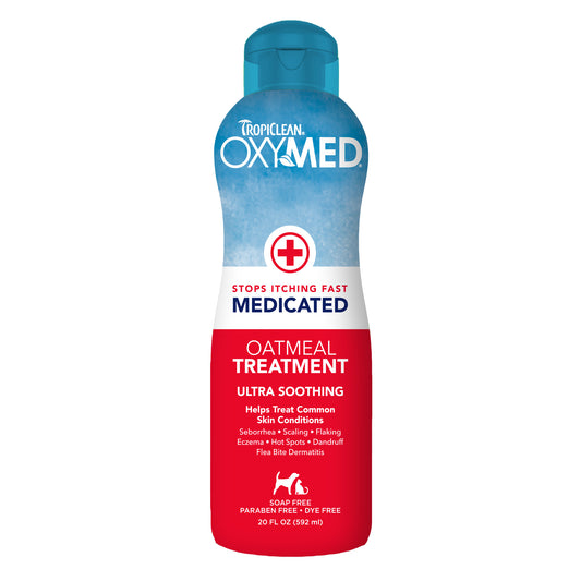 TROPICLEAN OXY MED MEDICATED OATMEAL TREATMENT